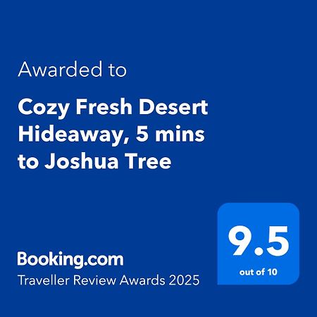 Cozy Fresh Desert Hideaway, 5 Mins To Joshua Tree Twentynine Palms Kültér fotó